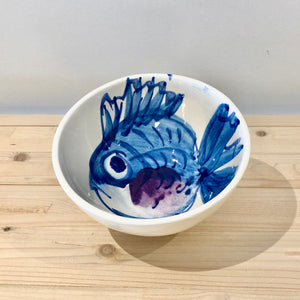 Cuenco pequeño / Colección Mar azul / El pez